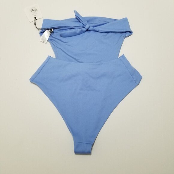 Onia Scarlett One Piece‎ Swimsuit Strapless Blue Size XS - Picture 10 of 15